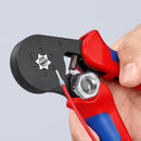 KNIPEX 97 53 14 SB Crimp Tool, Hexagonal, Ratchet, 0.08 to 16mm² & 2 x 10mm² Twin Wire Ferrules