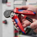 KNIPEX 97 53 14 SB Crimp Tool, Hexagonal, Ratchet, 0.08 to 16mm² & 2 x 10mm² Twin Wire Ferrules