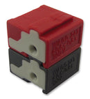 WAGO 243-211 Standard Terminal Block, Grey/Red, 243, 8 Contacts, Terminal Block, Standard, Cable Mount, 20 AWG