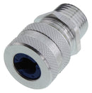 HUBBELL WIRING DEVICES SHC1023 CONDUIT CORD CONNECTOR, ALUMINUM, 0.5IN