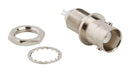 AMPHENOL RF 031-2221 RF / Coaxial Connector, BNC Coaxial, Straight Bulkhead Jack, Solder, 50 ohm, Phosphor Bronze UG-1094A/U