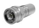 TIMES MICROWAVE EZ-600-NMH-PL-X RF / Coaxial Connector, N Coaxial, Straight Plug, Crimp, Push On, 50 ohm, FBT-600, LMR-600-LLPX