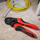 CK TOOLS T3695 Crimp Tool, Ratchet, CK Tool 0.08mm&sup2;-16mm&sup2;/28-6AWG Bootlace Ferrules GTIN UPC EAN: 5013969249194