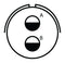 ITT CANNON CA3100E16-11SBF80-05 Circular Connector, CA Series, MIL-DTL-5015 Series, Wall Mount Receptacle, 2 Contacts, Crimp Socket