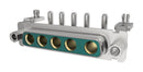 AMPHENOL COMMUNICATIONS SOLUTIONS DBV5W5S500H9KLF Combination Layout D Sub Connector, High Power Series, DB-5W5, Receptacle, 5 Contacts, 5 Power
