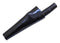 MUELLER ELECTRIC BU-63X-0 Alligator Clip, Insulated, 7.9 mm Jaws Open, 58 mm Length, 10 A, Black