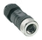 LUMBERG AUTOMATION RKC 8/9 Sensor Connector, RKC Series, M12, Female, 8 Positions, Screw Socket, Straight Cable Mount