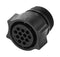 AMPHENOL INDUSTRIAL APC06-12-12S CIR CONN, PLUG, 12POS, SIZE 12, CRIMP