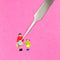 MULTICOMP PRO MP012547 Tweezer, Fine, Straight, Pointed, 120 mm Overall Length, Stainless Steel