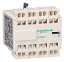 Schneider Electric LA1KN043 LA1KN043 Auxiliary Contact Tesys K Series Control Relays 4PST-NC Front Mount Spring Loaded