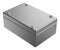 ROSE 37151006 Metal Enclosure, w/Mounting Hole, Industrial, Stainless Steel, 150 mm, 100 mm, 61 mm, IP66