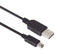 L-COM CSMUAMB5-3M USB Cable, Type A Plug to Mini Type B Plug, 3 m, 9.8 ft, USB 2.0, Black