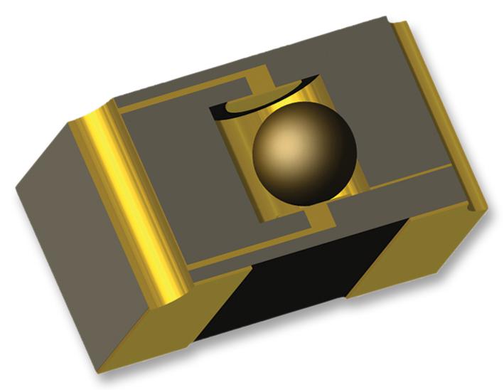 SENSOLUTE MVS0608.02L Micro Vibration Sensor, 2 mA, 15 VDC, Surface Mount