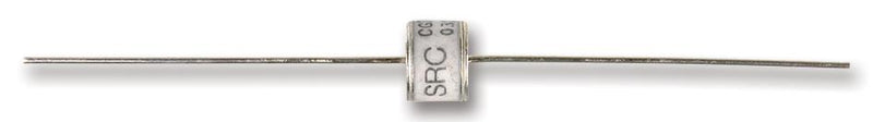 LITTELFUSE CG2600L Gas Discharge Tube (GDT), CG2 Series, 600 V, Axial Leaded, 20 kA, 1.4 kV
