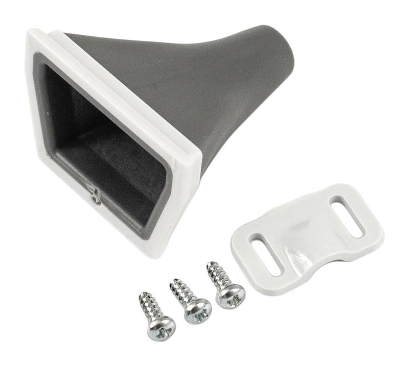 HAMMOND 1552DPGKITGY Cable Gland Kit, Rubberized, For 1552 Series Enclosures, TPE/ABS Plastic, Grey, IP54