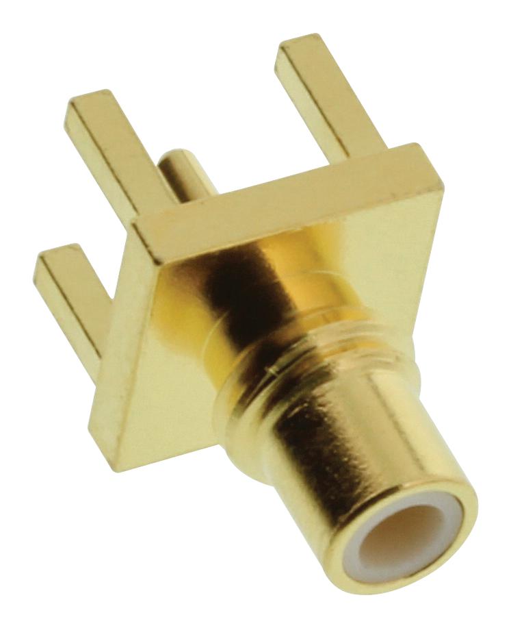 AMPHENOL RF 152119 RF COAXIAL, SMC, JACK, 50 OHM, PCB