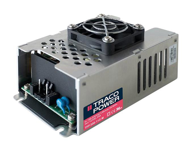 TRACO POWER TPP 300-136-M AC/DC Enclosed Power Supply (PSU), ITE & Medical, 1 Outputs, 300 W, 36 VDC, 8.33 A