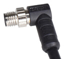 AMPHENOL LTW M8AS-03BMMM-SR7D01 Sensor Cable, Overmolded, 90&deg; M8 Plug, Free End, 3 Positions, 1 m, 3.3 ft, M Series
