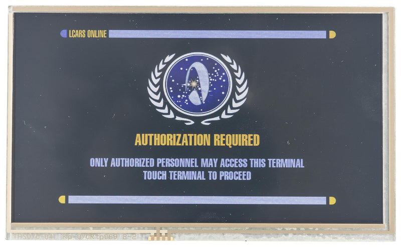 MIDAS DISPLAYS MDT5000R-V3 TFT LCD, 5 ", 800 x 480 Pixels, Landscape, RGB, 3.3V