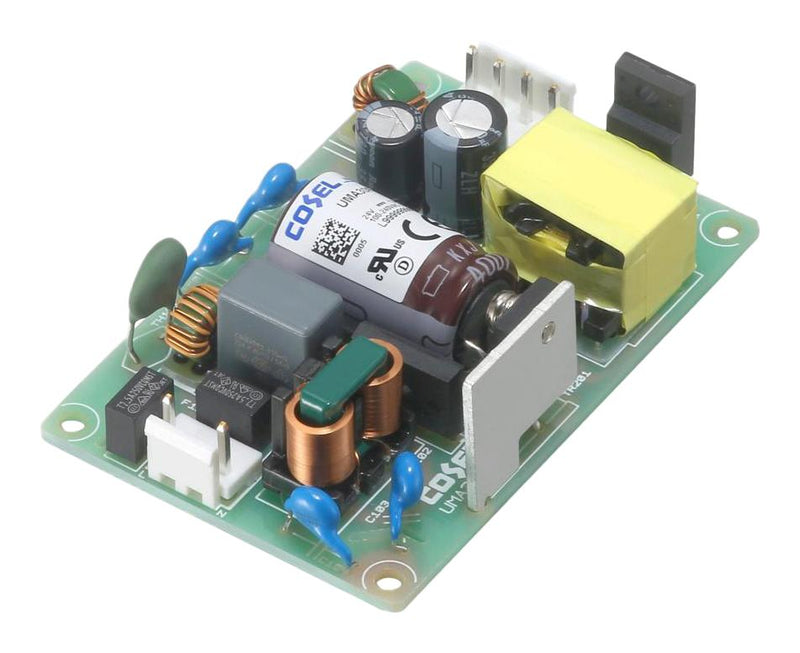COSEL UMA30F-24 AC/DC Open Frame Power Supply (PSU), ITE, Household & Medical, 1 Output, 31.2 W