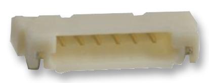 MOLEX 502352-0600 Pin Header, Wire-to-Board, 2 mm, 1 Rows, 6 Contacts, Surface Mount Right Angle, DuraClik 502352