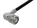 HUBER+SUHNER 16_TNC-50-4-22/133_NE RF / Coaxial Connector, TNC Coaxial, Right Angle Plug, Solder, Crimp, 50 ohm