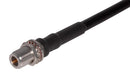 HUBER+SUHNER 24_N-50-4-10/133_NE RF / Coaxial Connector, N Coaxial, Straight Bulkhead Jack, Crimp, 50 ohm