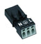 WAGO 890-213 Pluggable Terminal Block, 4.4 mm, 3 Ways, 22AWG to 16AWG, 1.5 mm&sup2;, Push In, 16 A