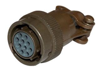 AMPHENOL INDUSTRIAL PT06J-12-3S CIRCULAR CONNECTOR PLUG, SIZE 12, 3 POSI