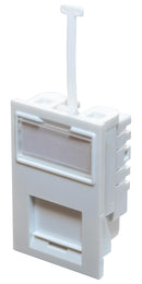 TUK FJ6JEWH#24 FJ6JEWH#24 Faceplate Cat5e 6C Outlet Faceplates 6 ABS (Acrylonitrile Butadiene Styrene) Body New