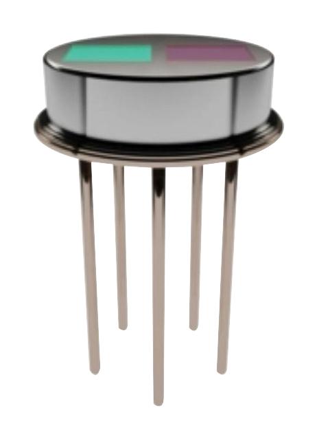 BROADCOM AFBR-S6PY1943 Pyroelectric Infrared Gas Sensor, CO2 (Narrow), 2 Channel, 2.6 x 2.6mm, TO-39