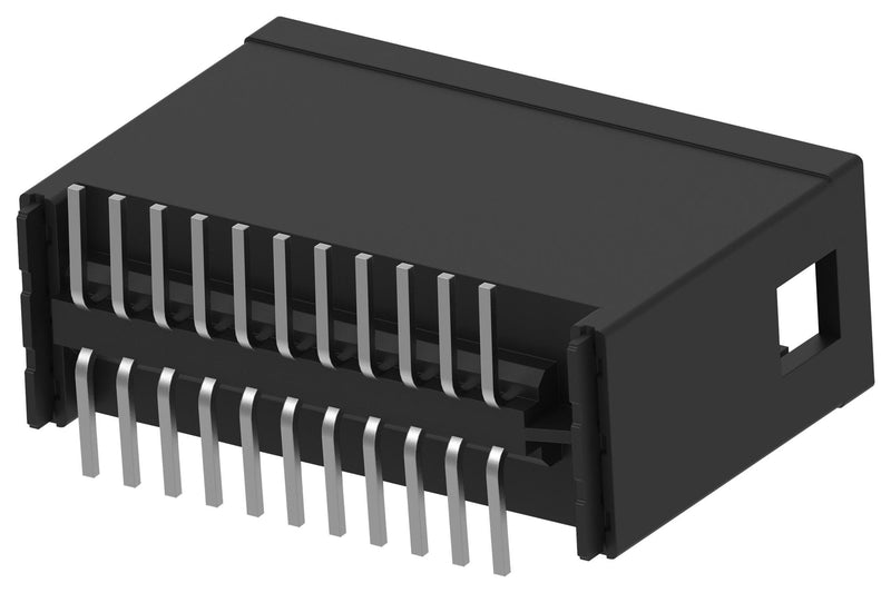 TE CONNECTIVITY 2317537-1 Automotive Connector, Wire-to-Board, Nano MQS Series, Straight Header, 22 Contacts, PCB Pin