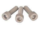 MULTICOMP PRO MP014425 Screw, Hex Socket, Cap Head, M8, PVDF (Polyvinylidene Fluoride), 20 mm Length