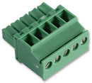 Phoenix Contact MCVW 15/5-ST-35 MCVW 15/5-ST-35 Pluggable Terminal Block 3.5 mm 5 Ways 28AWG to 16AWG 1.5 mm&Acirc;&sup2; Screw 8 A