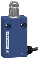 TELEMECANIQUE SENSORS XCMH2102L2 Limit Switch, Miniature, Roller Plunger, SPST-NC, SPST-NO, 750 mA, 240 V, 7 N, XCMH Series