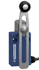TELEMECANIQUE SENSORS XCMH2145L2 Limit Switch, Miniature, Roller Lever, SPST-NC, SPST-NO, 750 mA, 240 V, 0.1 N, XCMH Series