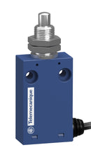 TELEMECANIQUE SENSORS XCMH21F0L1 Limit Switch, Miniature, Plunger, SPST-NC, SPST-NO, 750 mA, 240 V, 8.5 N, XCMH Series