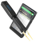 IDEAL-TEK B-BT2-DM9 Smart Tweezer, Bluetooth, 4" Display Unit, Gold Plated Coat, Anti-Magnetic Anti-Acid Stainless Steel
