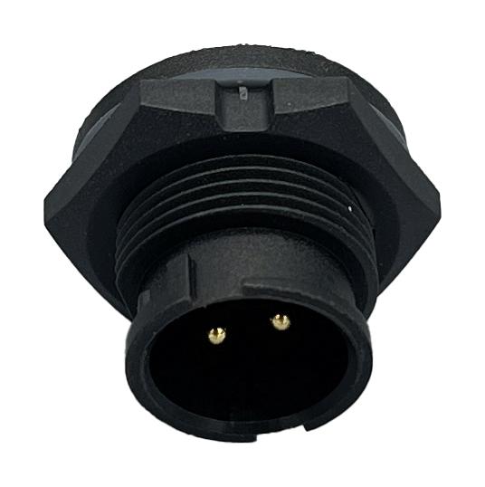 NORCOMP 870-02A-113R001 Circular Connector, Circular Connector, Cavalier Series, Panel Mount Plug, 2 Contacts, PCB Pin