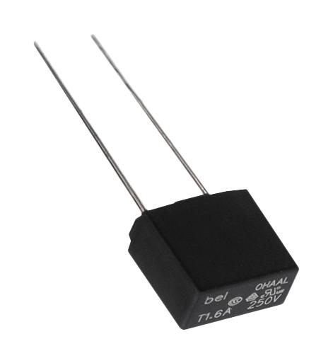 BEL FUSE 0HAAL2000-02 Fuse, PCB Leaded, 2 A, 250 V, 0HAAL Series, Time Delay, Radial Leaded