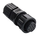 AMPHENOL LTW BB-03BFFA-LL7001 Circular Connector, Standard (B) Series, Cable Mount Receptacle, 3 Contacts