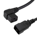 L-COM PCS05L2-BLK-6F POWER CORD, IEC 60320 C20-R/A C19, 6