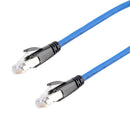 L-COM TRD626ASP-BLU-7F ENET CABLE, CAT6A, RJ45 PLUG-PLUG, 7FT