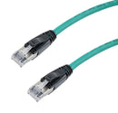 L-COM TRD626ASP-GRN-2F ENET CABLE, CAT6A, RJ45 PLUG-PLUG, 24"