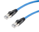 L-COM TRD626ASR-BLU-15F ENET CABLE, CAT6A, RJ45 PLUG-PLUG, 15FT