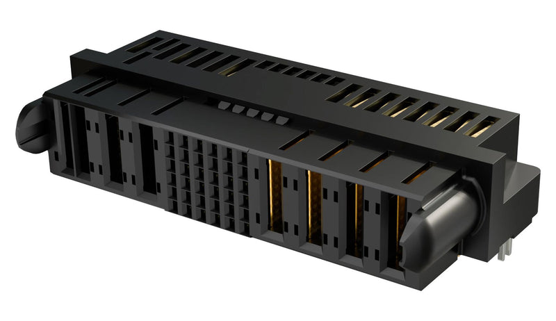 AMPHENOL COMMUNICATIONS SOLUTIONS 10169892-453001SLF RECT PWR CONN, R/A RCPT, 30S+7P, PCB