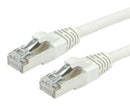 ROLINE 21.15.0855 Ethernet Cable, Cat7, RJ45 Plug to RJ45 Plug, SFTP (Screened Foiled Twisted Pair), Grey, 5 m