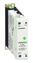 SENSATA/CRYDOM GNR10DCZ Solid State Relay, SPST-NO, 10 A, 280 VAC, DIN Rail, Panel, Screw, Zero Crossing