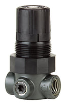 DWYER MPR1-0 Miniature Pressure Regulator, 0 psi to 5 psi, 1/4" Female NPT / 1/8" Female NPT, Air or Water