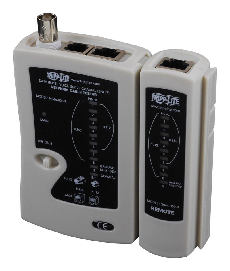 EATON TRIPP LITE N044-000-R NETWORK CONTINUITY TESTER, CAT5E/CAT6